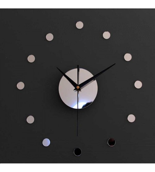 Dot Creative Wall Clock 3D DIY Home Decorartiion Clock